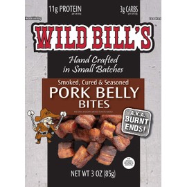 Wild Bill’s Pork Belly Bites 3 Ounce Pack (3 count)