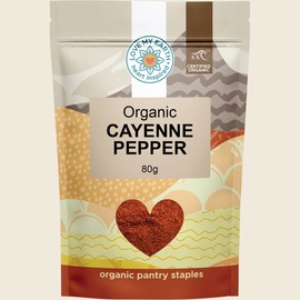 Love My Earth Organic Cayenne Pepper 80g