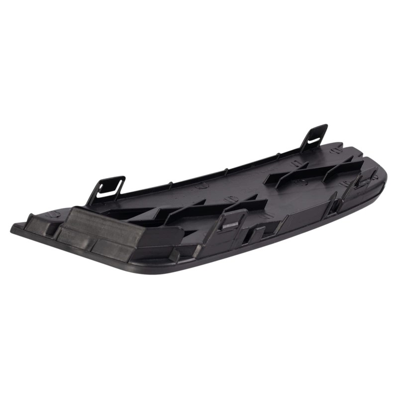 TRQ Front Right Fog Light Hole Cover Black Passenger Side