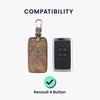 kwmobile Car Key Case Compatible with Renault 4-Button Smartkey Car