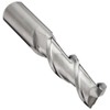 YG-1 E5254 Carbide Square Nose End Mill, Uncoated (Bright) Finish,
