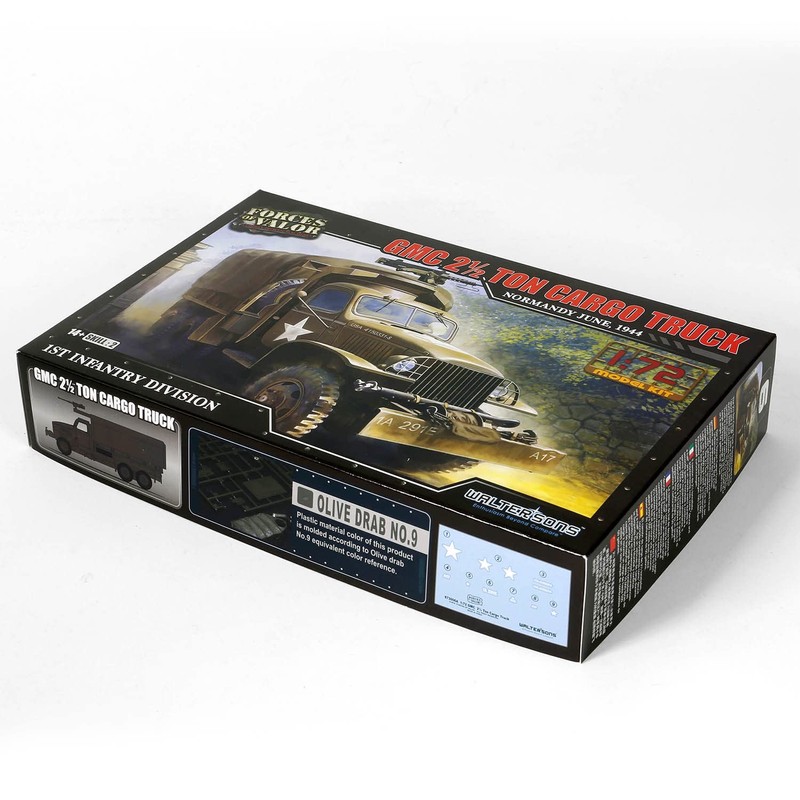 Forces of Valor GMC 2.5 Ton Cargo Truck 1st Infantry