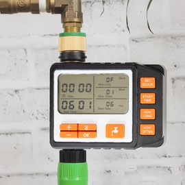 PNI Irrigation Programmer WT11 PRO, LCD Display, 3/4 Connection, Black