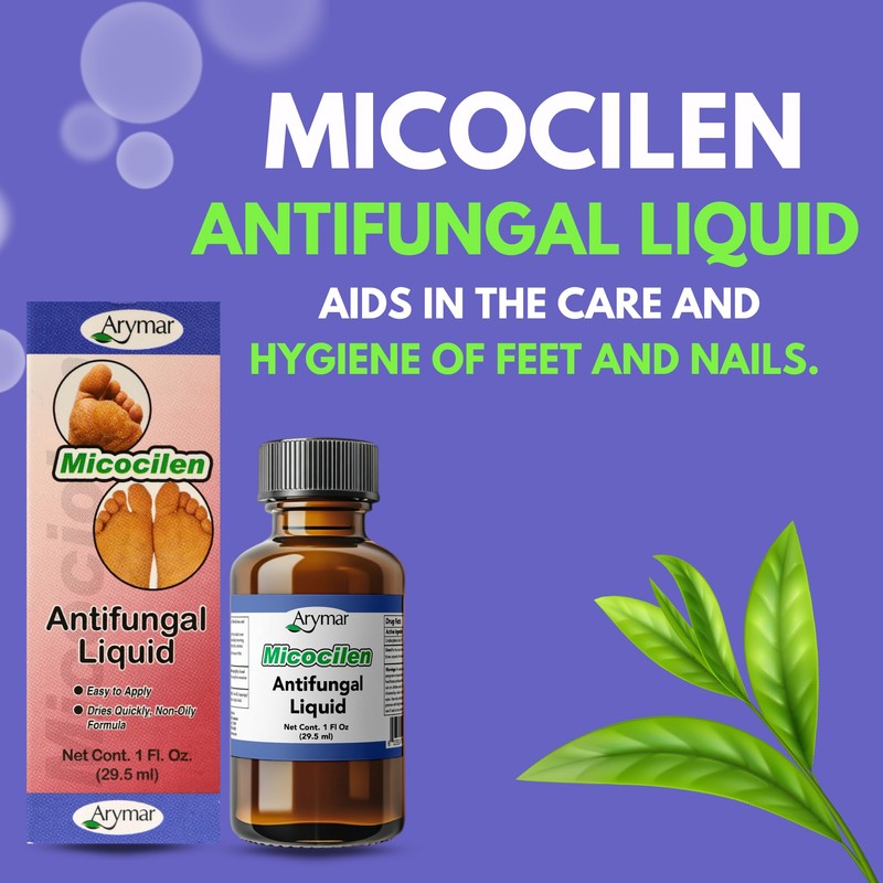 Arymar Micocilen Liquid (1 oz) with Brush Applicator - Fast-Acting