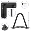 SMARTSTANDARD 4 Inch Heavy Duty Hairpin Furniture Legs, Metal Home