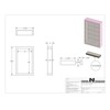 Noble Preformed Rectangular Shower Niche #314 12x20 with Adjustable Shelf