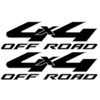 Aftermarket Replacement for 2008-2010 4x4 Decals for Ford Super Duty(F 250, F 350, F 450) Off Road Blackout