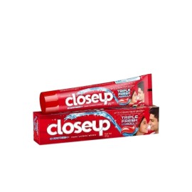 Closeup Everyfresh Red Hot Toothpaste Triple Fresh Formula 150g Each (Pack Of 6)