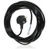 SPARES2GO Universal 2 Core Extra Long Mains Cable Lead Plug