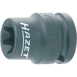 HAZET 900S-E12 38 mm E 12 Torx Profile Impact/Power Screwdriver Socket - Phosphatised/Oiled