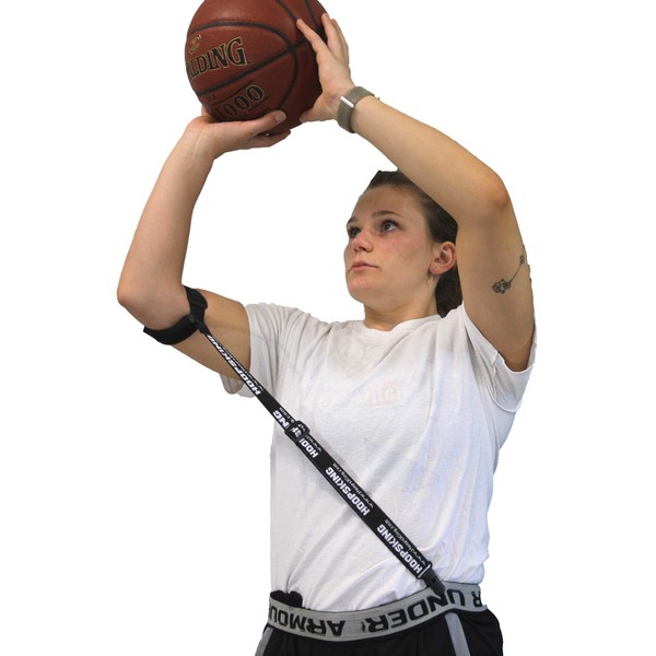 HoopsKing Straight Shooter Basketball Shooting Training Aid Keeps Elbow in & Follow Thru Straight
