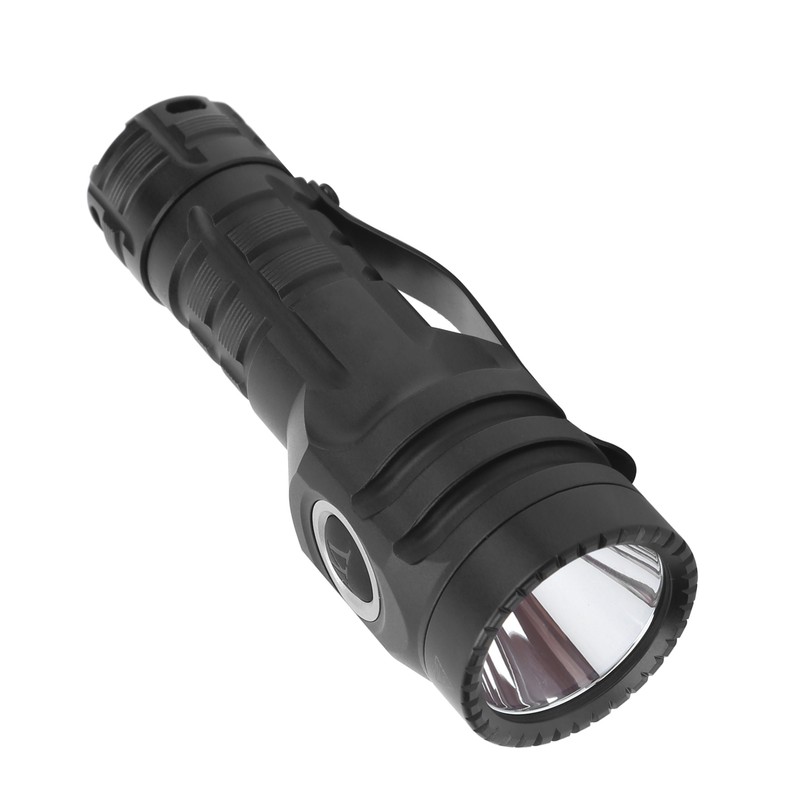 Rechargeable Flashlights Long Illuminating Distance 5 Level Adjustable DualSwitch USB