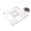 Learning Resources Transparent Geometry Board with Rubber Bands, 11x11 Pens,