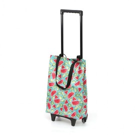 Happy Home Household Foldable Shopping Cart Hand Cart (Sweet Watermelon)