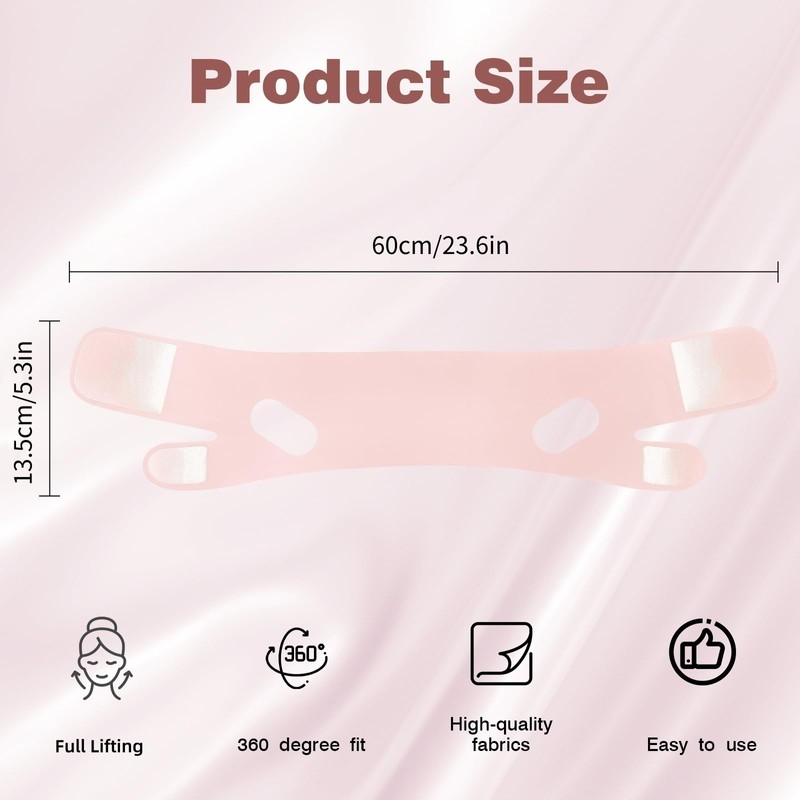 Chin Strap for Sleeping,Adjustable Chin Strap,Jaw Strap,Jawline Shaper,V Line Lifting