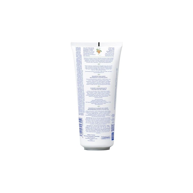 Mustela Shampoo en crema Desenredante y Nutritivo, 200ml