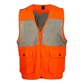 King's Camo King's Upland Vest, Color: Blaze/Khaki, Size: XL/2XL (KCG9101-BZ-XL/2XL) …