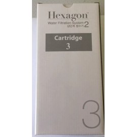 Hexagon NEW Hexagon Alkaline Hydrogen Water Filtration2.0v Original Cartridge No.3 Korea