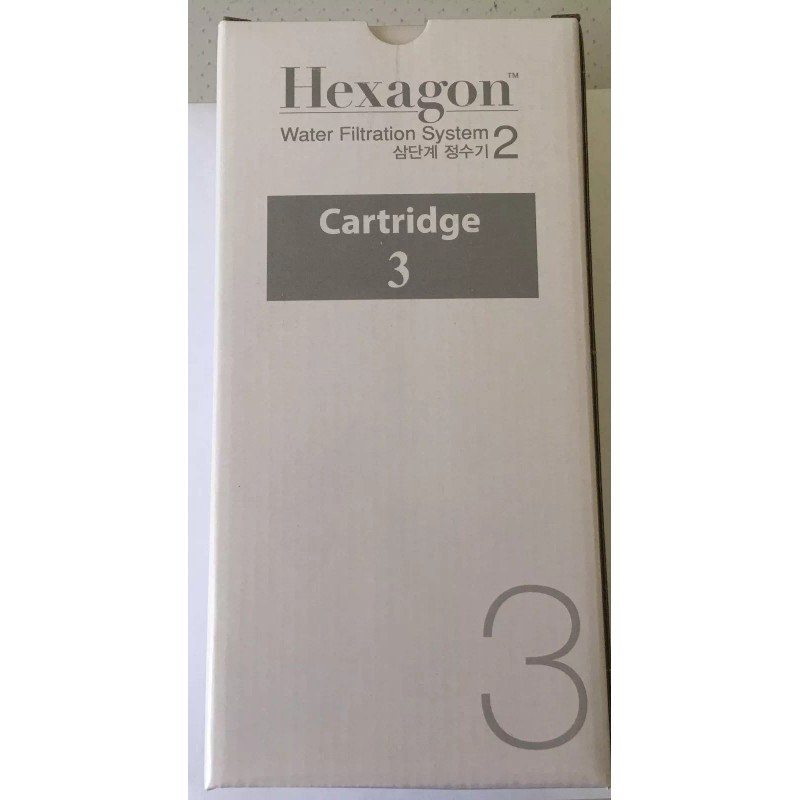 Hexagon NEW Hexagon Alkaline Hydrogen Water Filtration2.0v Original Cartridge No.3