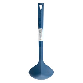 Tasty Ladle Monoblock "Plastic 2H" - 32 x 11 cm - Ideal for Safe Filling and Serving of Sauces and Soups - Dishwasher Safe - Blue