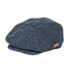 Hats of London Mens 100% Wool Newsboy Hat Flat Cap