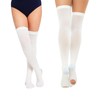 TED Hose Compression Stockings, Anti Embolism Stockings, 2Pairs Thigh High