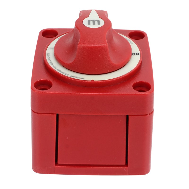 12V to 48V Boat Battery Switch 300A Red Battery Power