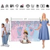 ADOFUN What Will Baby Be Gender Reveal Backdrop 5x3Ft Baby