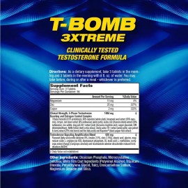 Vitaminas Mhp T Bomb 3xtreme 168 Tabletas Testo Sabor Capsulas                                                                                        