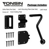 YONSIN Slide Bolt Gate Latch with Hook Heavy Duty, Sliding