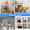 Tomorotec Space-Saving Stainless Steel Storage Rack, 12.8-22.8 in, Silver, Easy