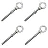 M8 x 80mm Lifting Long Eye Bolt Longshank with Full