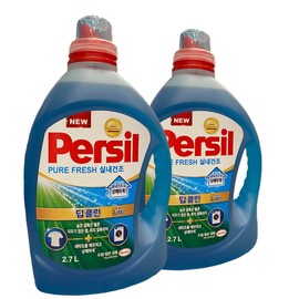 Henkel Persil Deep Clean Pure Fresh Indoor Drying 2.7L x 2 Drums General Use / 헨켈 퍼실 딥클린 퓨어프레쉬 실내건조 2.7L x 2개 드럼 일반 겸용