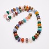 Treasure Bay Multicolor Natural Gemstones Natural Gemstone Beads Necklace for