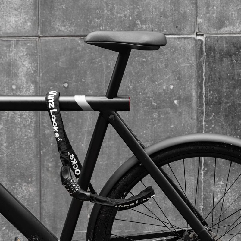 VINZ Devi chain lock, 5-digit combination lock, chain lock, bicycle