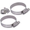 cciyu 2878 Radiator and 8MM-10MM,30MM-50MM Hose Clamp Replacement for 2010-2011