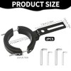 Work Light Bracket Universal 2 Pieces Headlight Mounts Motorcycle 38-60