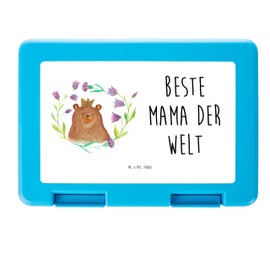 Mr. & Mrs. Panda Lunch Box Bear Queen Gift Mum, Lunch Box, Mum Lunch Box, Teddy Bear, Butterbread Box, Best Mum, Mama ist die