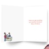 NobleWorks 12 Funny Christmas Cards w/5 x 7 Inch Envelopes