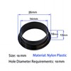 Qrity Cable Grommet Desk Plastic Cable Pass Diameter 18 mm