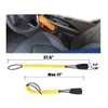 Anti-Theft Car Steering Wheel Lock with 3 Keys, Portable, Universal