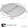 Weber Cooking Grate, Silver, 22.5''