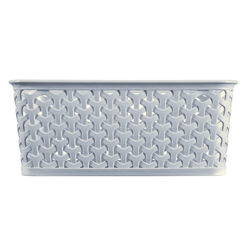 Curver My Style Small Rectangular Storage Basket 4L - Blue