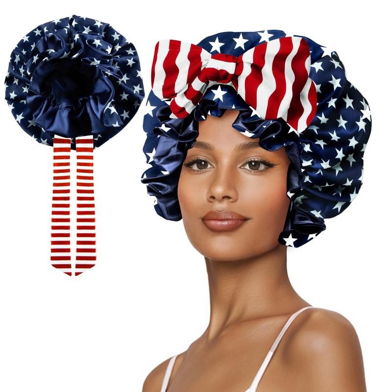 SeSe Code Double Layer Silk Bonnet for Haircare - Soft