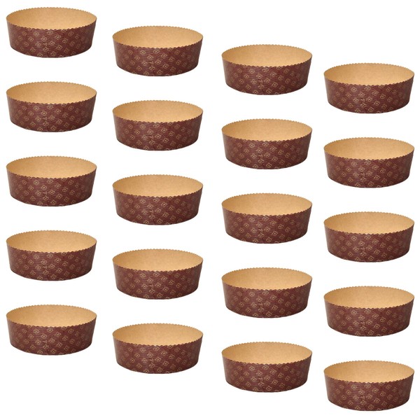 Panette Mould Low (Pack of 20 - 500g) - Professional