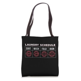 Funny Laundry Saying for Moms Dads Parents Homeschool Mom Tote Bag