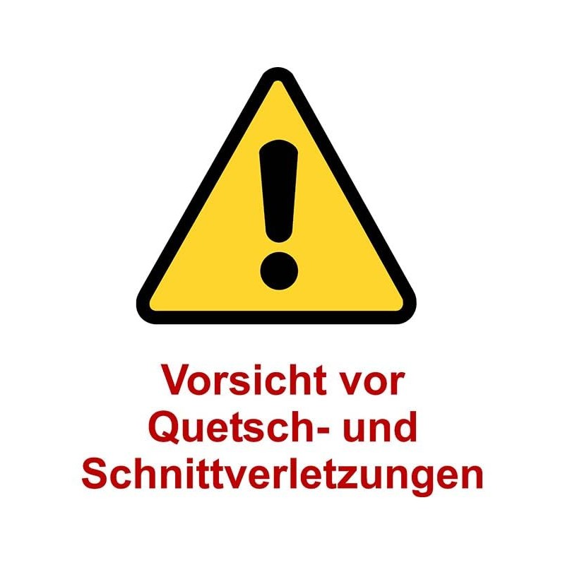 Sign "Einfahrt freihalten" Sign 300 x 200 mm Sturdy Aluminium