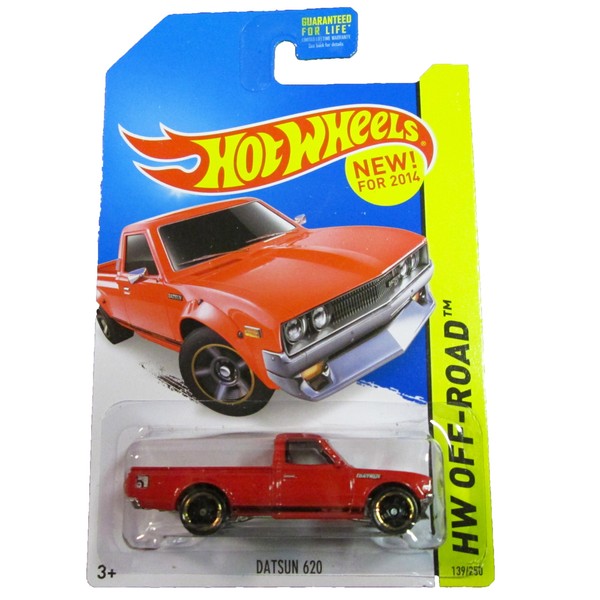 Hot Wheels 2014 HW Off-Road Datsun 620 139/250, Red