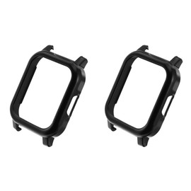 Gatuida 2pcs Stylish Smartwatch Pc Protective Case Compatible Millet Protective Shell Wear-Resistant Design for Enhanced Watch Appearance and