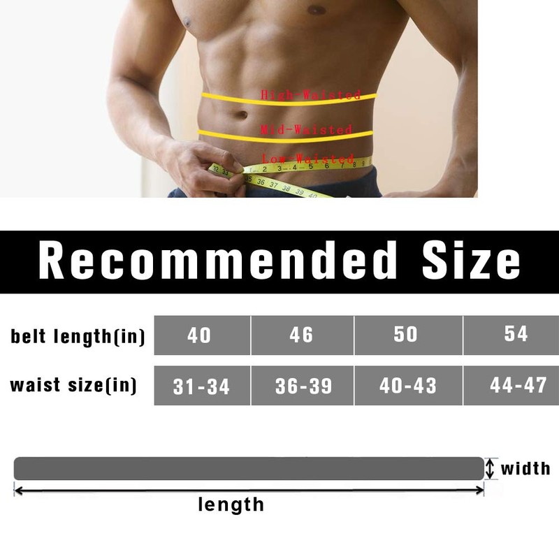 maikun Mens & Womens Canvas Belt with Black D-ring 1